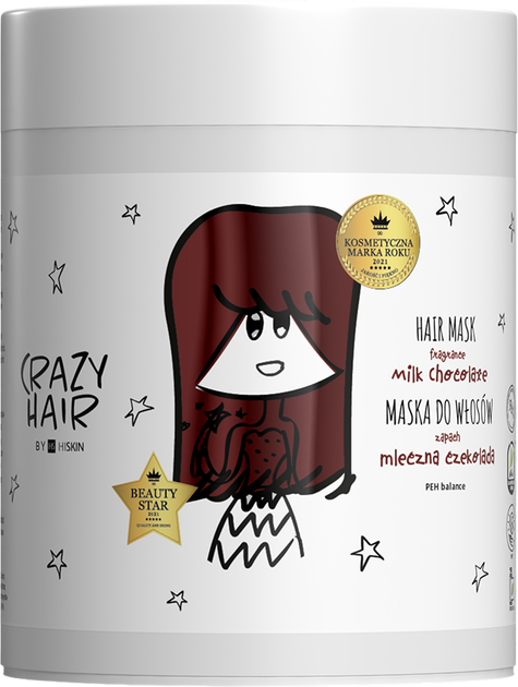 Маска для волос HiSkin Crazy Hair Молочно-шоколадная 1000 мл (5907775547189) - Фото 1 Маска для волос HiSkin Crazy Hair Молочно-шоколадная 1000 мл (5907775547189) - изображение 1