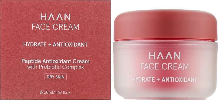 Крем для обличчя - HAAN Face Cream Hidrate + Antioxidant 50ml (1185209-133654) - зображення 2