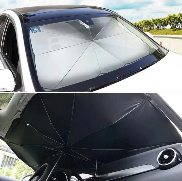 Зонтик на лобовое стекло в авто Optima Car Umbrella солнцезащитная шторка (9869201275362) - Фото 9 Зонтик на лобовое стекло в авто Optima Car Umbrella солнцезащитная шторка (9869201275362) - изображение 9