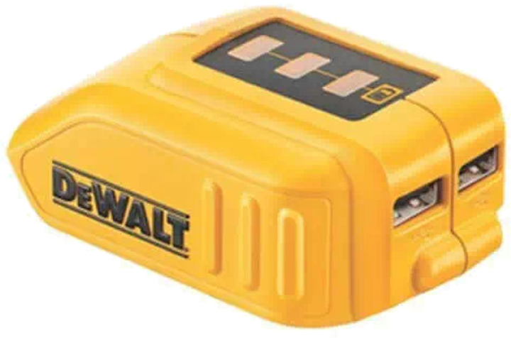 Ładowalna lampa LED DeWalt + adapter USB DeWalt (DCL040-XJ) - obraz 5