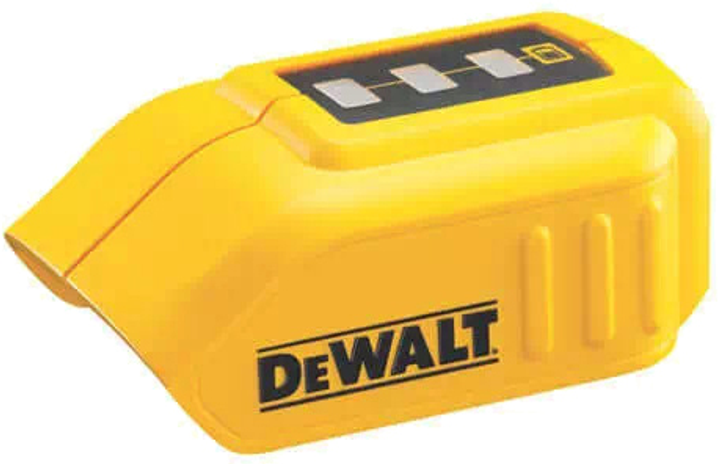 Ładowalna lampa LED DeWalt + adapter USB DeWalt (DCL040-XJ) - obraz 6