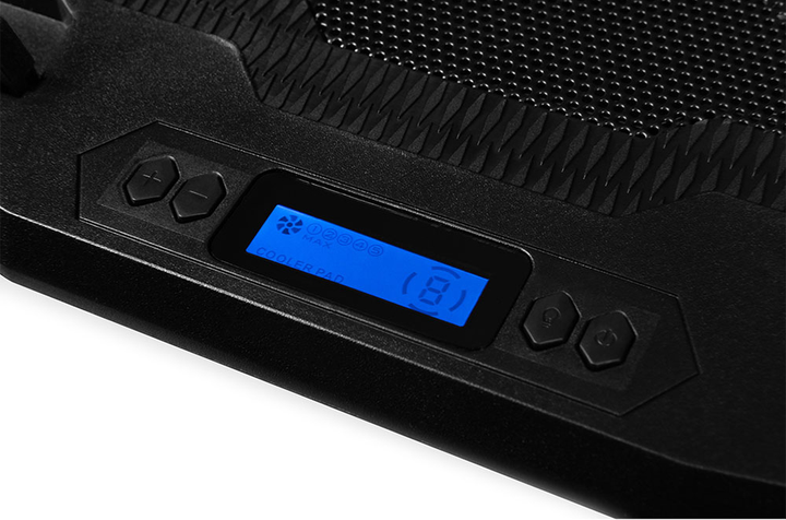 Podstawka pod laptopa Modecom SILENT FAN MC-CF-21-RGB Black (PL-MC-CF-21-RGB) - obraz 9