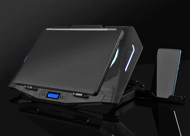 Podstawka pod laptopa Modecom SILENT FAN MC-CF-21-RGB Black (PL-MC-CF-21-RGB) - obraz 10