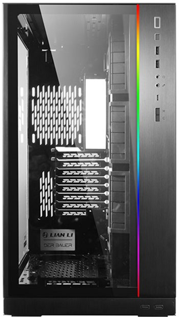 Корпус Lian Li PC-O11 Dynamic XL ROG Certify Black (O11DXL-X) - зображення 2