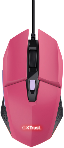 Mysza Trust GXT109B Felox RGB USB Pink (8713439250688) - obraz 1