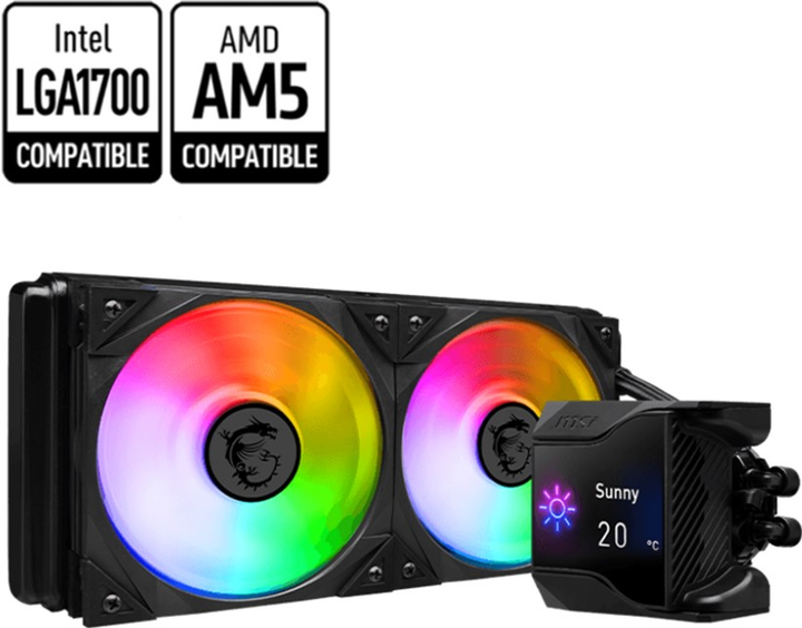 Система рідинного охолодження MSI MPG CoreLiquid D240 (936-6A1611-003) - зображення 5