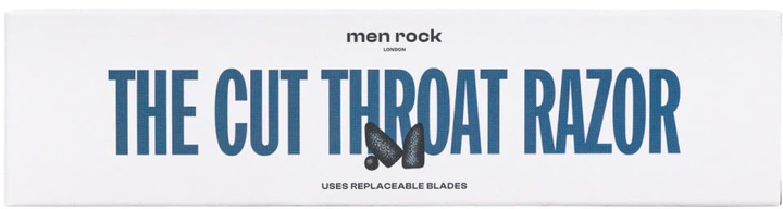 Бритва для гоління MenRock The Cut Throat Shavette для чоловіків + змінні леза 5 шт (5060796560374) - зображення 2