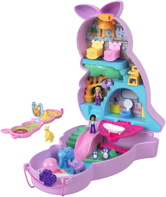 Zestaw do zabawy Mattel Polly Pocket Kangurki (HKV50) - obraz 4