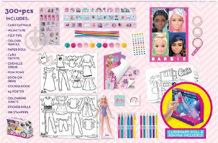 Набір для творчості Bladez Toyz Barbie (5060158856497) - зображення 2