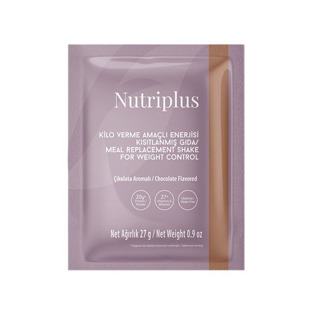 Порція коктейлю для контролю ваги Farmasi зі смаком шоколаду Nutriplus 27 г - зображення 5