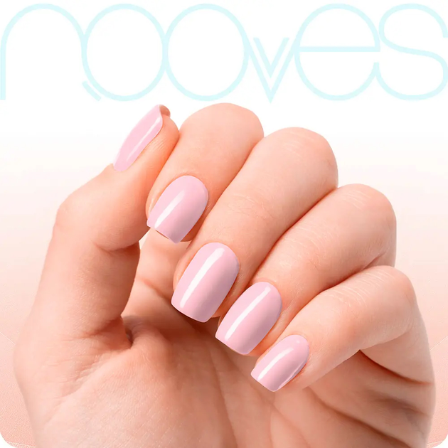 Лампа для нігтів Nooves + Manicure Set Nooves Premium Pink 5 шт (8436613950838) - зображення 2