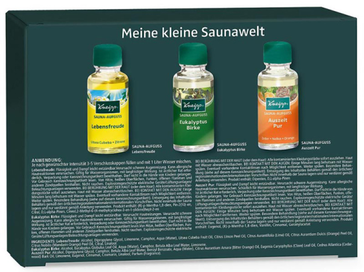 Ефірна олія Kneipp Meine keine saunawelt для сауни 3 шт (4008233150185) - зображення 2