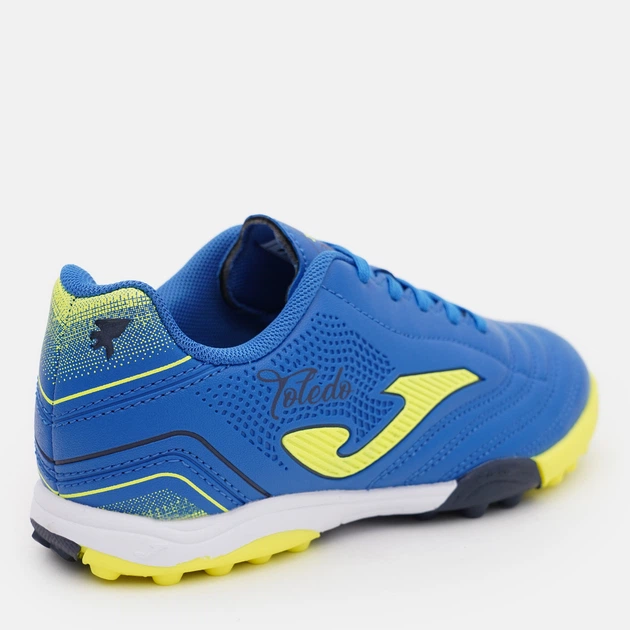 Детские футбольные бутсы-сороконожки для мальчика Joma Toledo TOJW2404TF 32 (13С) Синие (8445954886638) - Фото 4 Детские футбольные бутсы-сороконожки для мальчика Joma Toledo TOJW2404TF 32 (13С) Синие (8445954886638) - изображение 4