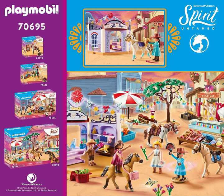 Klocki Playmobil Sklep Jeździecki w Miradero (4008789706959) - obraz 2