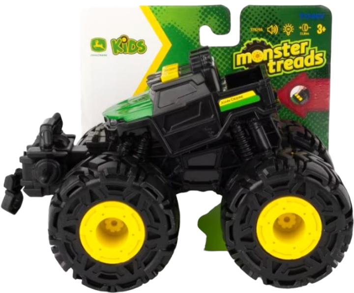 Zabawkowy traktor Tomy John Deere Monster Treads na dużych kołach (0036881379294) - obraz 1