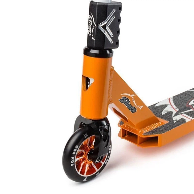 Самокат трюковий Fox Pro Shark/ White - изображение 3