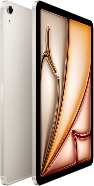 Tablet Apple iPad Air 11" M2 2024 Wi-Fi + Cellular 1TB Starlight (MUXU3) - obraz 3