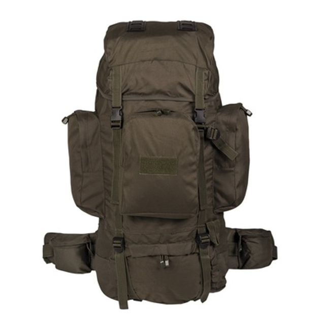 Рюкзак тактичний MIL-TEC «Recom» 88L Olive з рамою - изображение 1