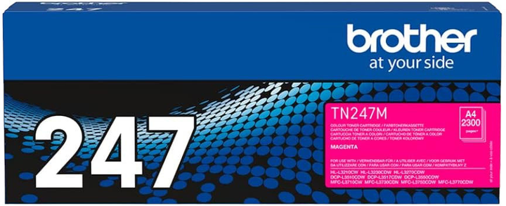 Тонер-картридж Brother TN-247M Magenta (4977766787574) - зображення 3