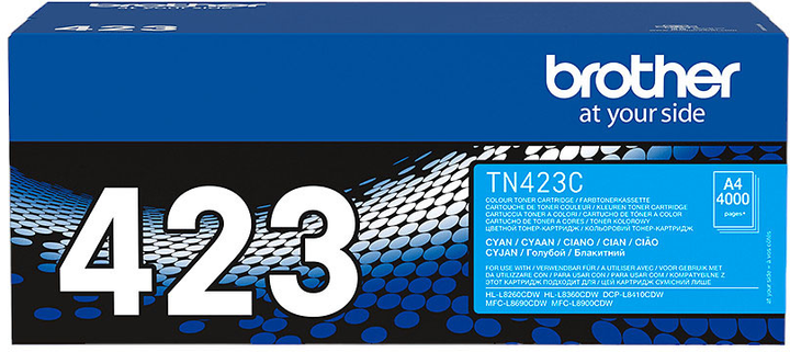 Тонер-картридж Brother TN-423C Cyan (4977766771672) - зображення 3