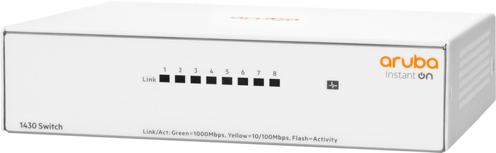 Комутатор HP Enterprise Aruba Instant ON 1430 8G Switch (R8R45A) - зображення 2