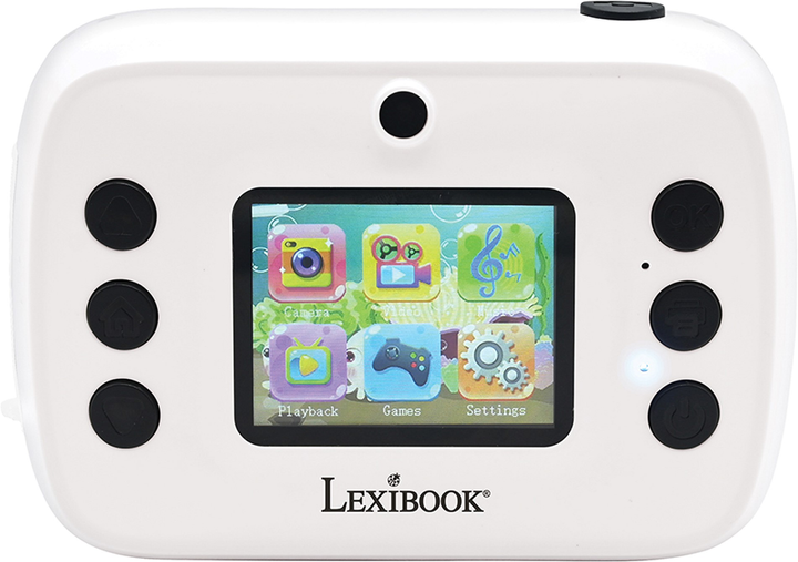 Дитячий фотоапарат Lexibook StarCAM Instant with Printer White (DJ150) - зображення 2