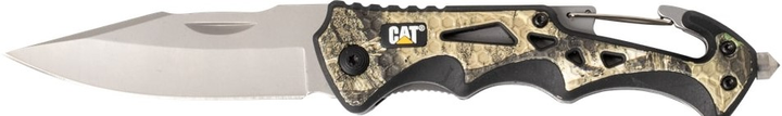 Nóż składany CAT Folding Knife Real Tree Camouflage 19 cm (4021472530648) - obraz 2