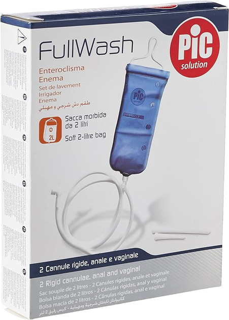 Zestaw do lewatywy Chicco Pic FullWash Enteroclisma Home Enema Kit 2 l (8058090025306) - obraz 1