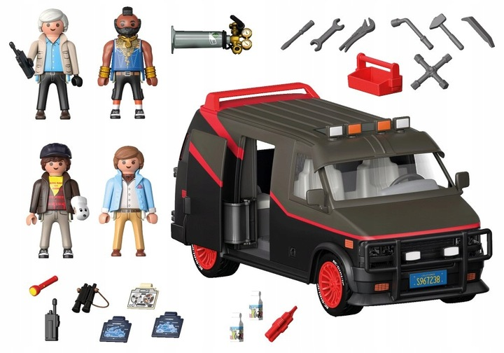 Klocki Playmobil A-Team Van (4008789707505) - obraz 2
