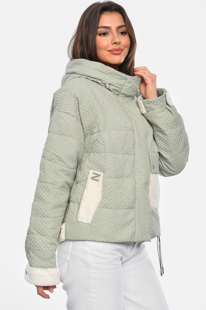 Куртка женская демисезонная мятного цвета Dolgih Store 3XL (178530) от ...