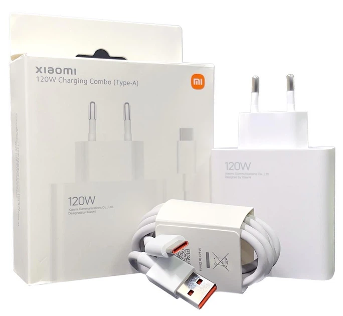 Блок питания - зарядное устройство Xiaomi 120W + кабель USB to Type-C - изображение 3