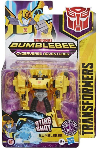 Figurka Hasbro Transformers Cyberverse Warrior Bumblebee 14 cm (5010993652464) - obraz 1