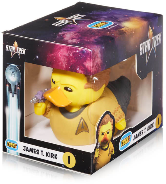 Figurka Numskull Tubbz Star Trek James T Kirk 9 cm (5056280454557) - obraz 1