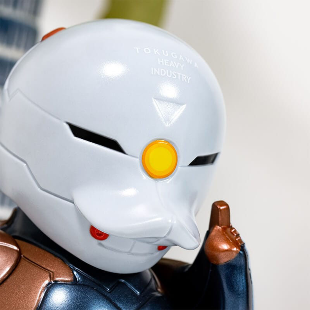 Figurka Numskull Tubbz Metal Gear Solid Gray Fox 9 cm (5056280455622) - obraz 6