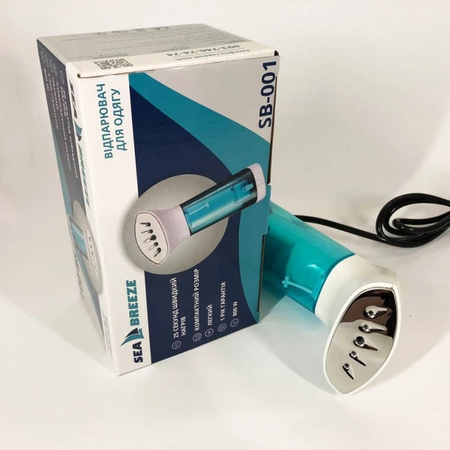 Отпариватель портативный SeaBreeze SB-001 white вертикальный 800 W - изображение 11