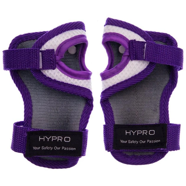 Комплект захисту HYPRO SK-6967 S Білий-фіолетовий - Фото 4 Комплект захисту HYPRO SK-6967 S Білий-фіолетовий - зображення 4