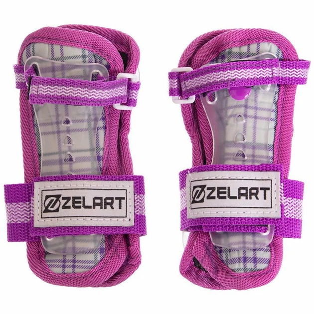 Комплект захисту Zelart CANDY SK-4678 S Фиолетовий - зображення 4