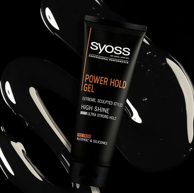 Żel do włosów Syoss Men Power Hold Ultra Strong 250 ml (9000100654074) - obraz 4