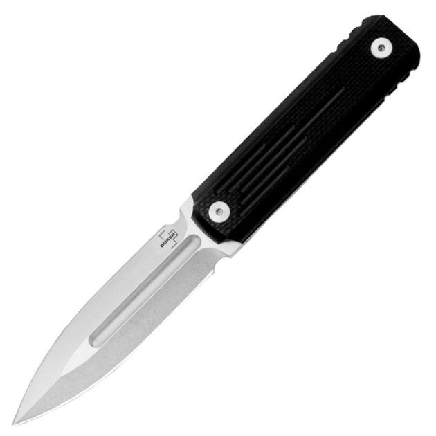 Нож с фиксированным клинком Boker Plus Omerta Чорний - изображение 1