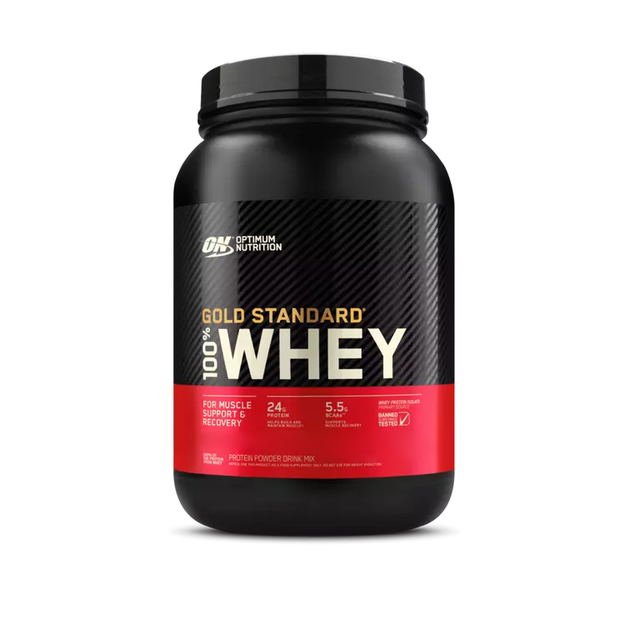 Протеин Gold Standard 100% Whey, 899 грамм Клубника Optimum Nutrition ...