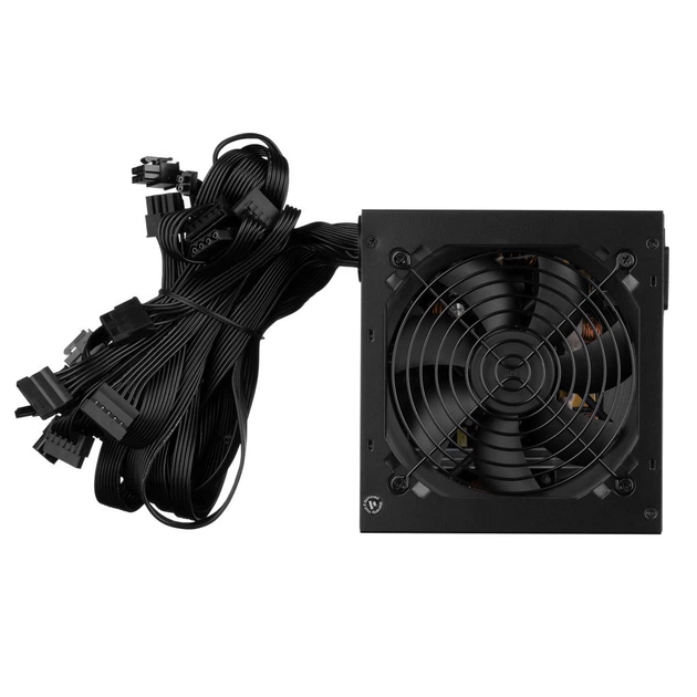 Блок живлення 2E MASTER POWER (650W), >80, 80+ White, 120mm, 1xMB 24pin(20+4), 1xCPU 8pin(4+4), 3xMolex, 5xSATA, (2E-MP650-120APFC) - изображение 3