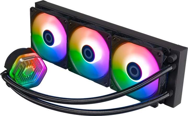 Система жидкостного охлаждения Cooler Master MASTERLIQUID 360 ATMOS (MLX-D36M-A25PZ-R1) - изображение 5