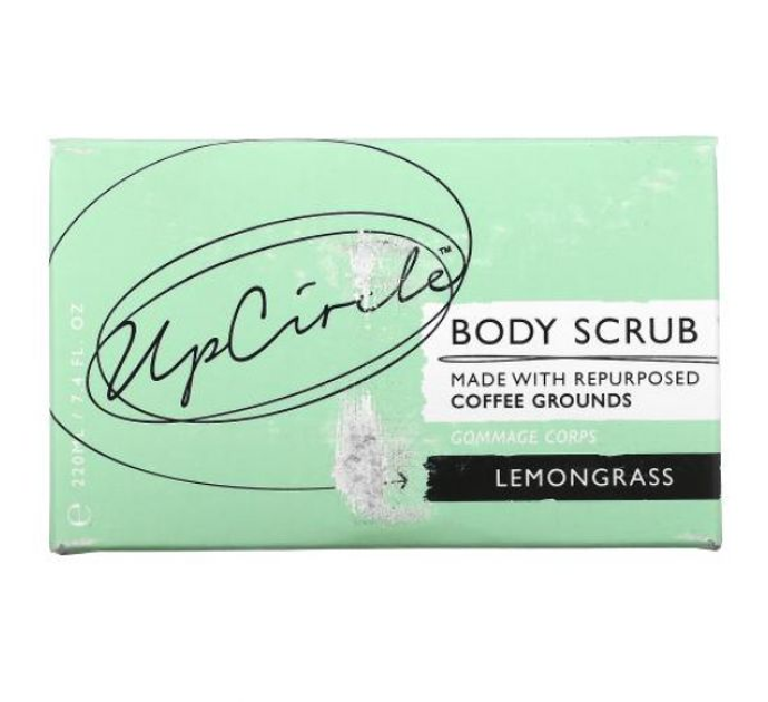 Скраб для тіла UpCircle Coffee Body Scrub Lemongrass 200 мл (5060571720139) - зображення 2