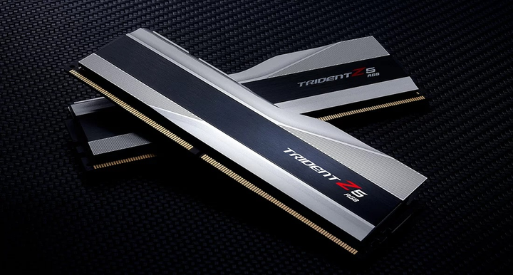 Оперативна пам'ять G.Skill DDR5-6400 32768 MB PC5-51200 (Kit of 2x16384) Trident Z5 RGB Silver (F5-6400J3239G16GX2-TZ5RS) - зображення 7
