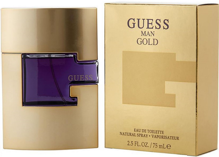 Woda toaletowa męska Guess Guess Gold EDT M 75 ml (85715320704) - obraz 2
