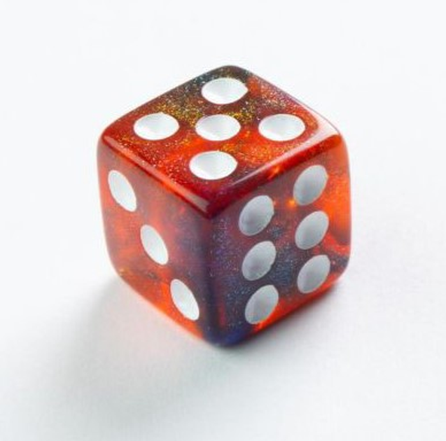 Zestaw kości Gamegenic Galaxy Series Mars 12 mm 36 szt (4251715405291) - obraz 3