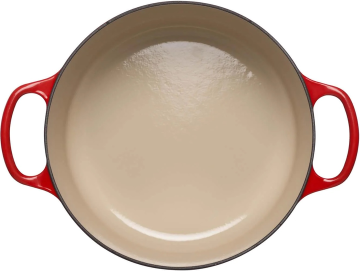 Каструля Le Creuset Signature cherry red з кришкою 5.3 л (21177260602430) - зображення 2