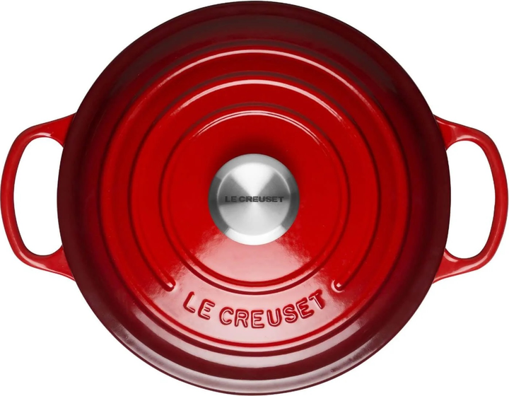 Garnek Le Creuset Signature cherry red z pokrywką 5.3 l (21177260602430) - obraz 3