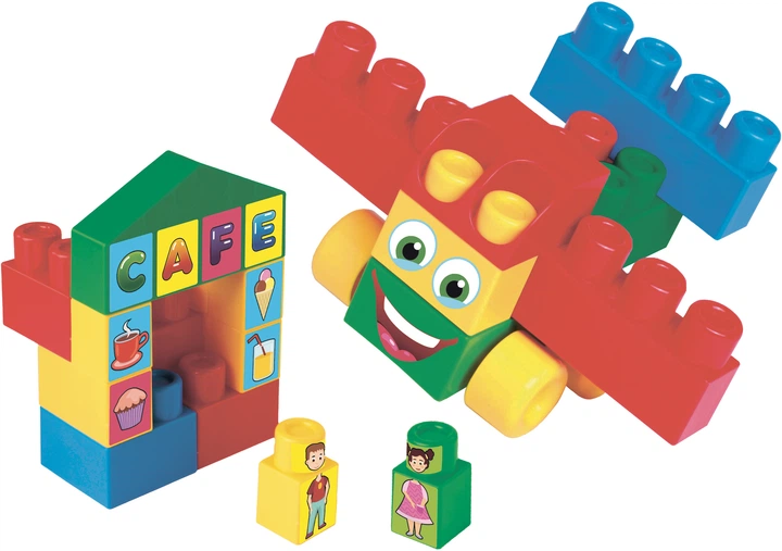 Klocki Wader Big Blocks 26 elementów (5900694415911) - obraz 2
