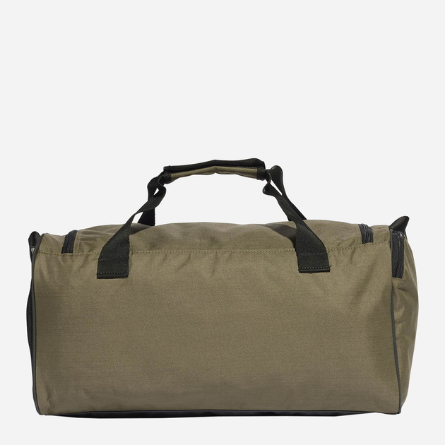 Спортивна сумка тканинна Adidas Linear Duffel S HR5354 Оливкова/Чорна (4066751024951) - зображення 2